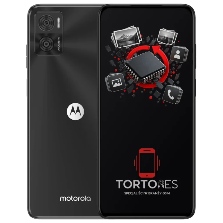 Motorola Moto E22 z ilustracją odzyskiwania danych - odzyskiwanie danych
