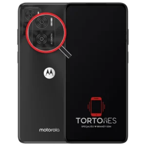 Motorola Moto E22 z lupą na tylnych aparatach - wymiana tylnej kamery