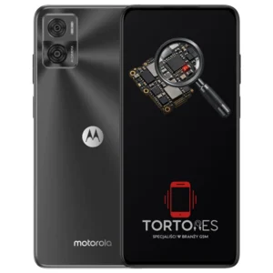 Motorola Moto E22i z symbolem diagnostyki - diagnoza telefonu