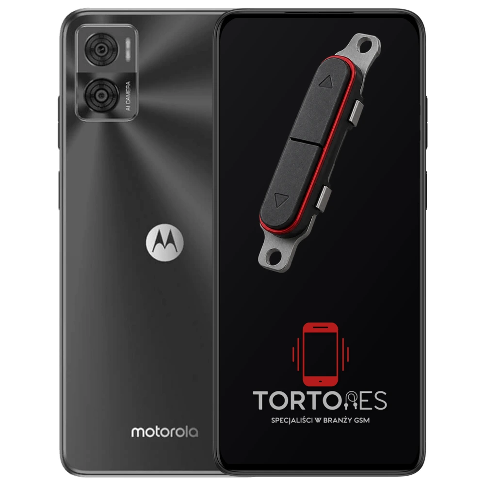 Motorola Moto E22i z symbolem przycisków - naprawa przycisków włączania i głośności