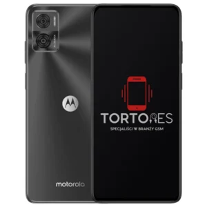 Motorola Moto E22i - widok przodu i tyłu telefonu