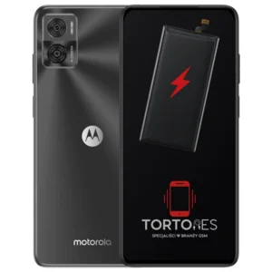 Motorola Moto E22i z ilustracją baterii - wymiana baterii