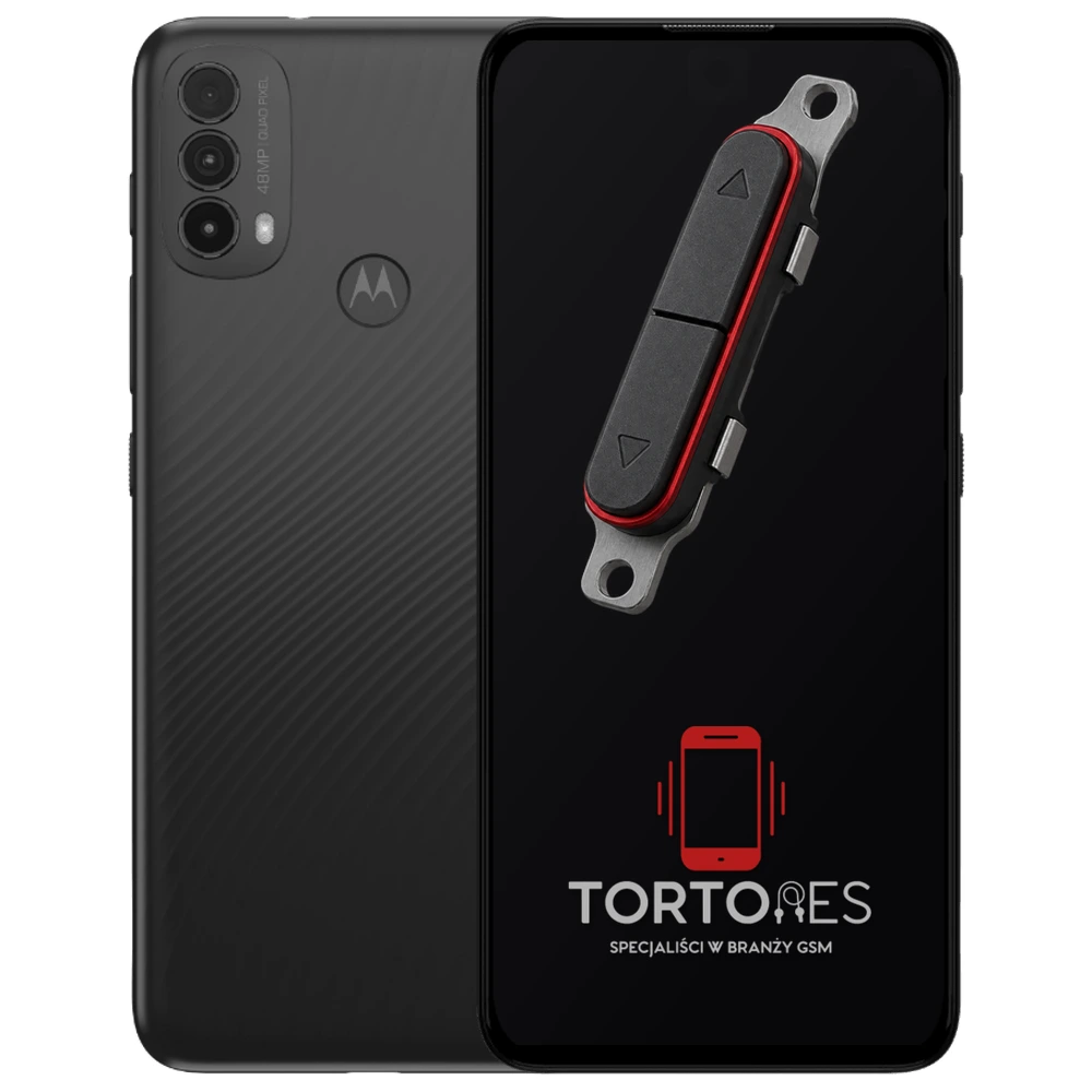 Motorola Moto E30 z symbolem przycisków - naprawa przycisków włączania i głośności