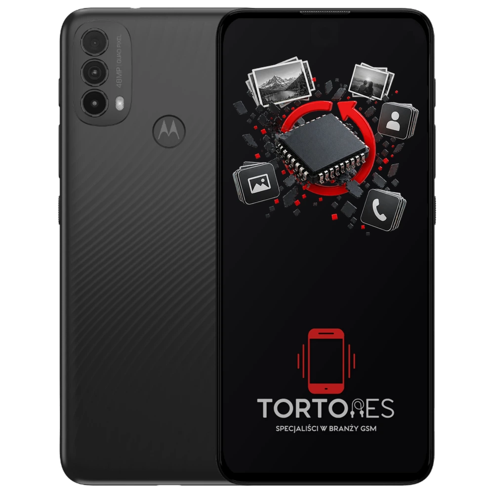 Motorola Moto E30 z ilustracją odzyskiwania danych - odzyskiwanie danych