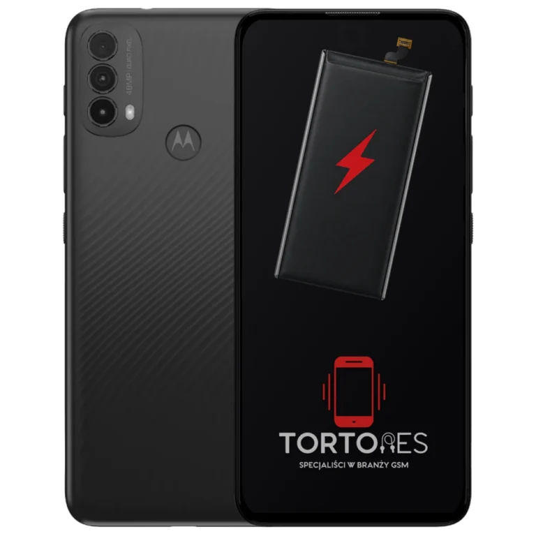 Motorola Moto E30 z ilustracją baterii - wymiana baterii