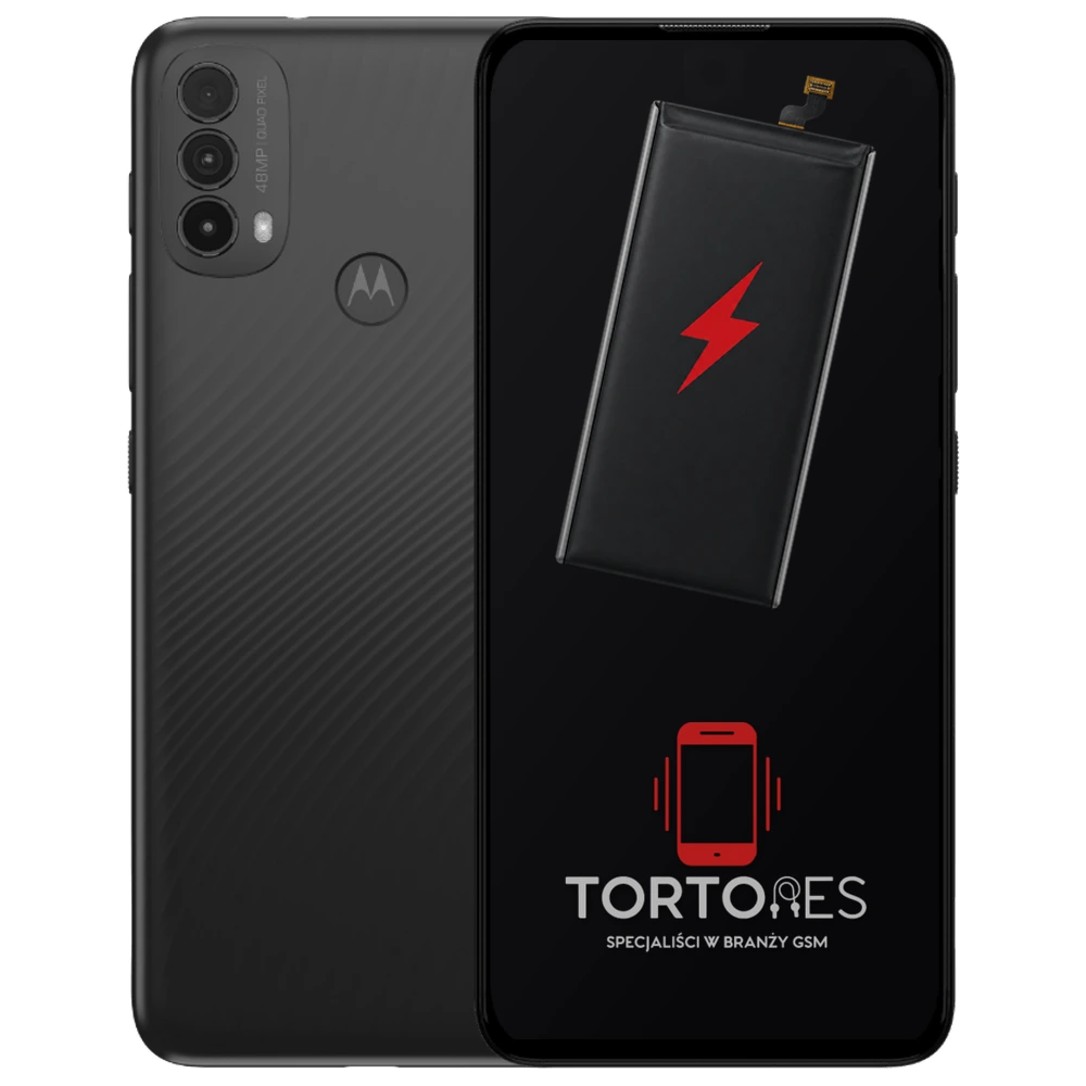 Motorola Moto E30 z ilustracją baterii - wymiana baterii