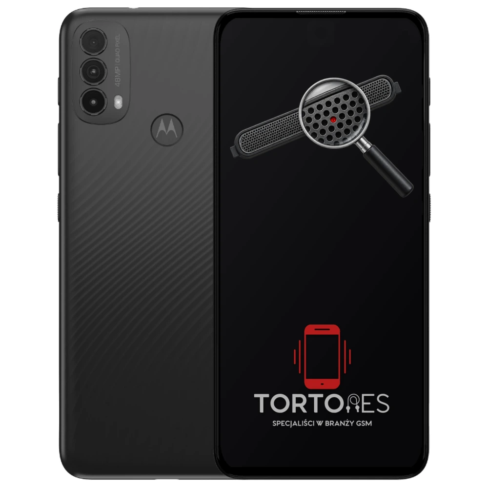 Motorola Moto E30 z symbolem głośnika rozmów - wymiana głośnika rozmów