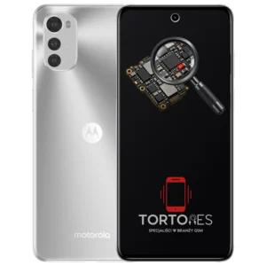 Motorola Moto E32s z symbolem diagnostyki - diagnoza telefonu