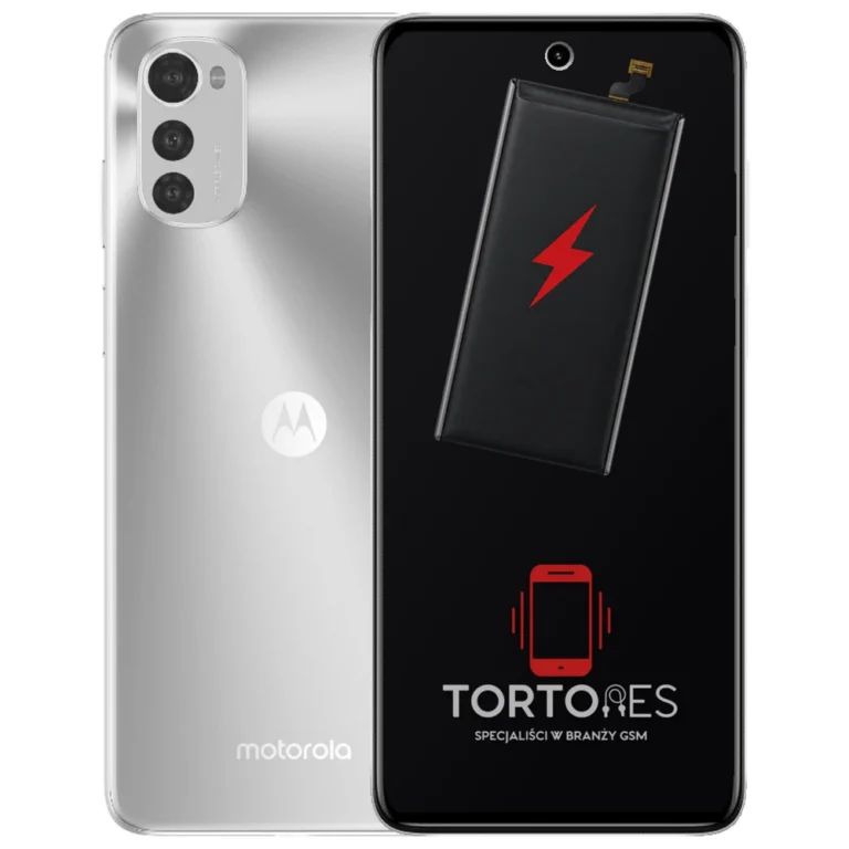 Motorola Moto E32s z ilustracją baterii - wymiana baterii