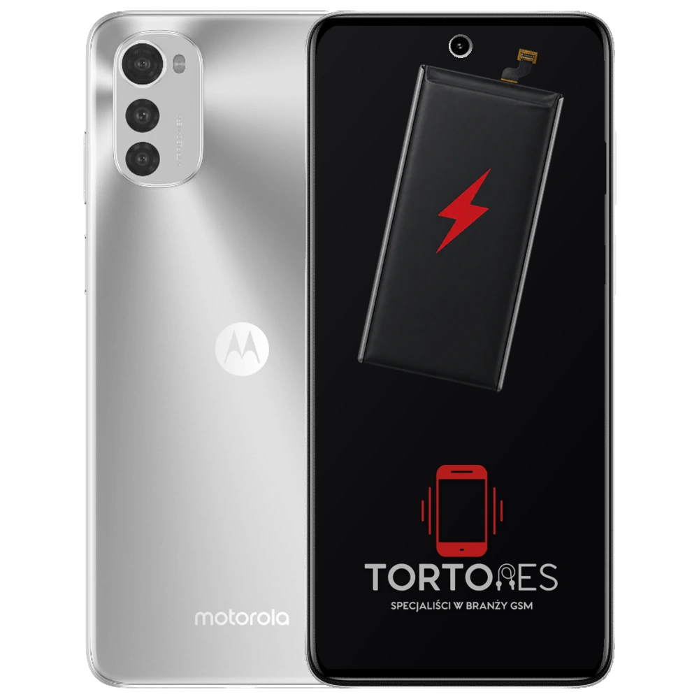 Motorola Moto E32s z ilustracją baterii - wymiana baterii