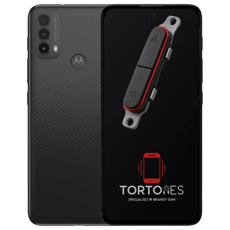 Motorola Moto E40 z symbolem przycisków - naprawa przycisków włączania i głośności
