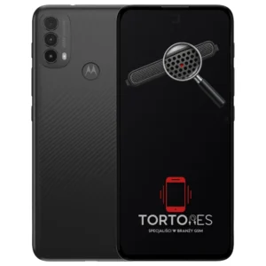 Motorola Moto E40 z symbolem głośnika rozmów - wymiana głośnika rozmów