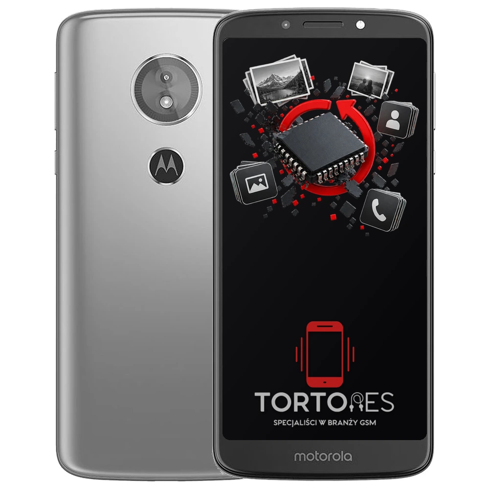 Motorola Moto E5 z ilustracją odzyskiwania danych - odzyskiwanie danych