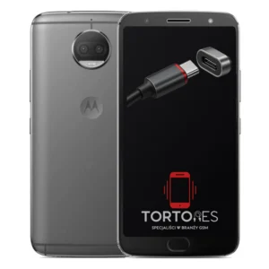 Motorola Moto E5 Plus z ilustracją złącza ładowania - naprawa złącza ładowania