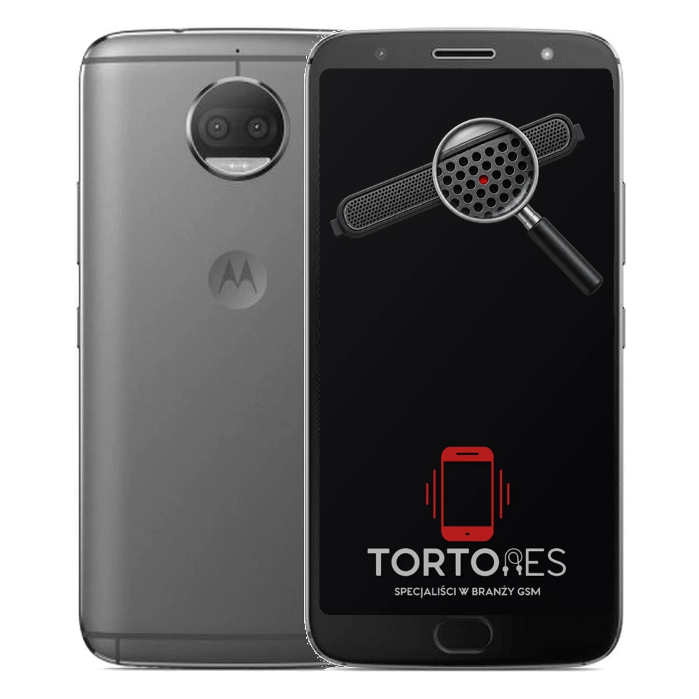 Motorola Moto E5 Plus z symbolem głośnika rozmów - wymiana głośnika rozmów