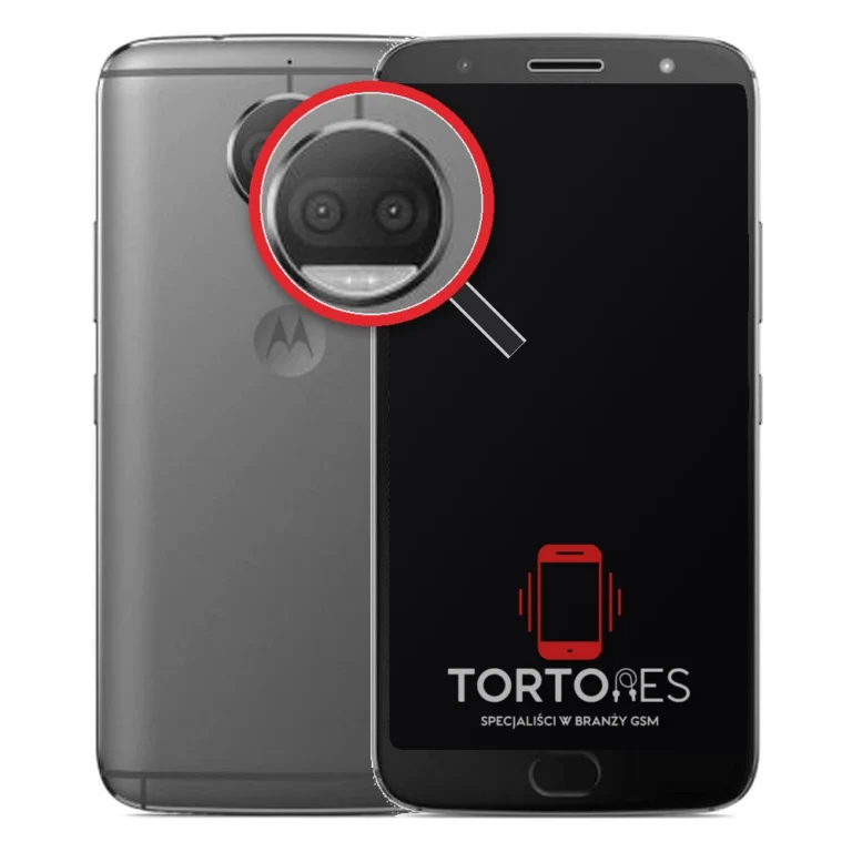 Motorola Moto E5 Plus z lupą na tylnych aparatach - wymiana tylnej kamery