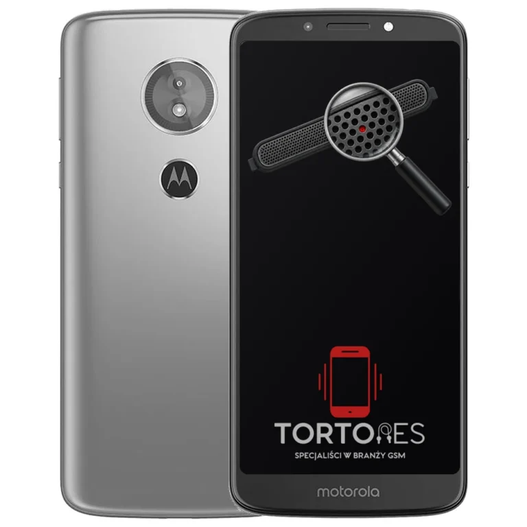 Motorola Moto E5 z symbolem głośnika rozmów - wymiana głośnika rozmów