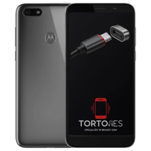 Motorola Moto E6 Play z ilustracją złącza ładowania - naprawa złącza ładowania