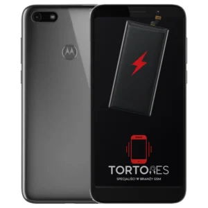 Motorola Moto E6 Play z ilustracją baterii - wymiana baterii