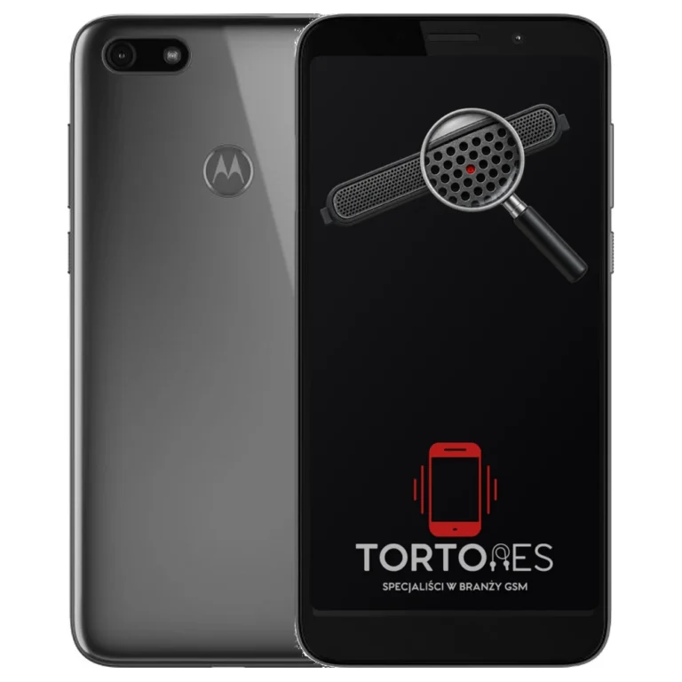 Motorola Moto E6 Play z symbolem głośnika rozmów - wymiana głośnika rozmów
