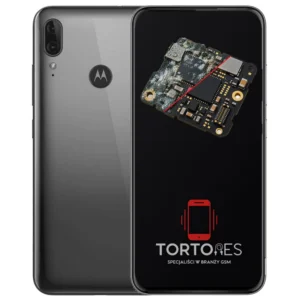 Motorola Moto E6 Plus z ilustracją zalania - czyszczenie po zalaniu