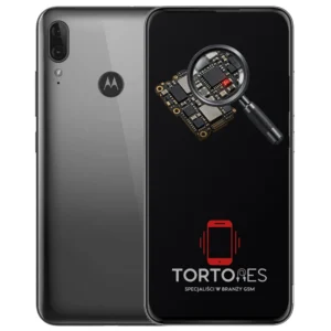 Motorola Moto E6 Plus z symbolem diagnostyki - diagnoza telefonu
