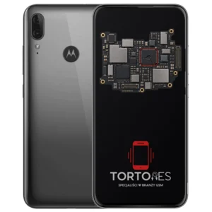 Motorola Moto E6 Plus z ilustracją płyty głównej - naprawa płyty głównej
