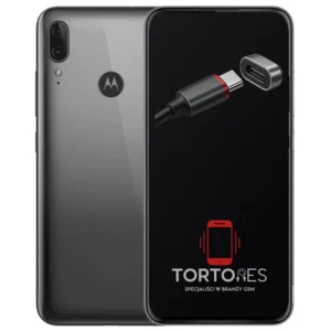 Motorola Moto E6 Plus z ilustracją złącza ładowania - naprawa złącza ładowania