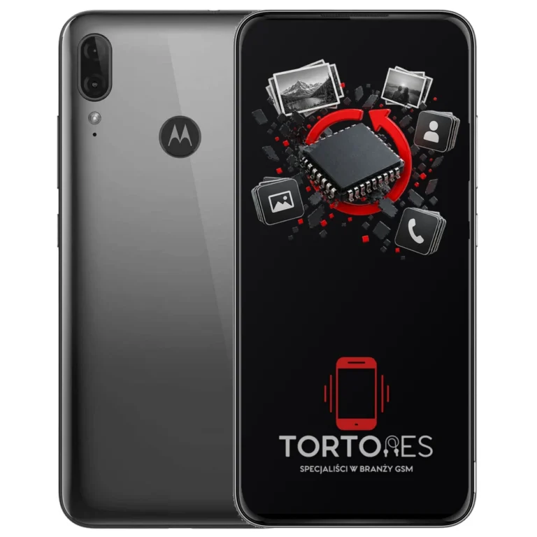 Motorola Moto E6 Plus z ilustracją odzyskiwania danych - odzyskiwanie danych