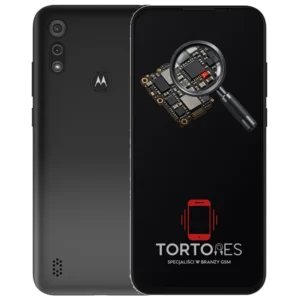 Motorola Moto E6s z symbolem diagnostyki - diagnoza telefonu