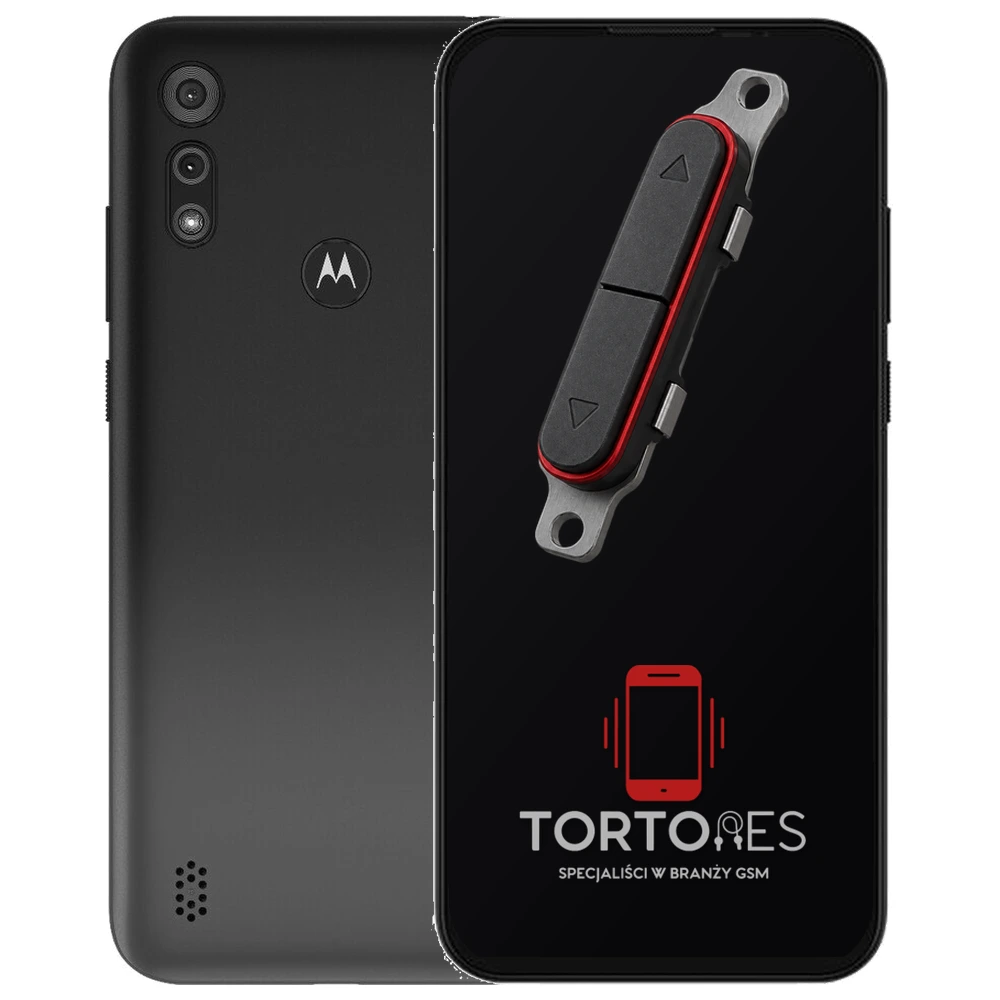 Motorola Moto E6s z symbolem przycisków - naprawa przycisków włączania i głośności