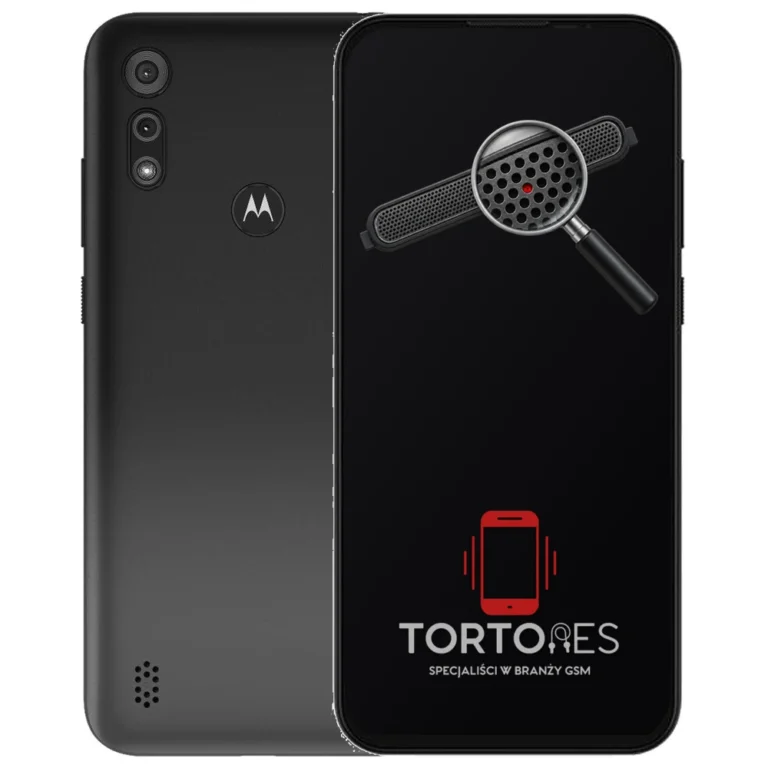 Motorola Moto E6s z symbolem głośnika rozmów - wymiana głośnika rozmów