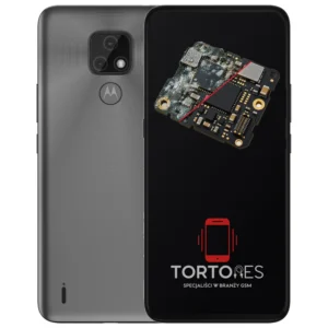 Motorola Moto E7 z ilustracją zalania - czyszczenie po zalaniu