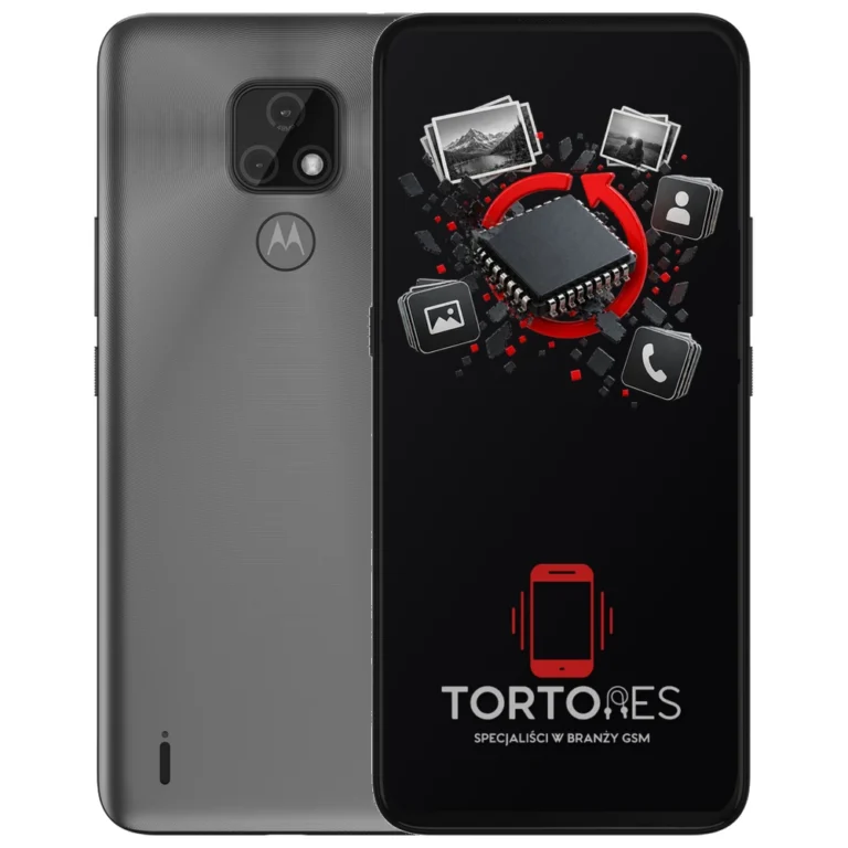 Motorola Moto E7 z ilustracją odzyskiwania danych - odzyskiwanie danych
