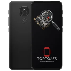 Motorola Moto E7 Plus z symbolem diagnostyki - diagnoza telefonu