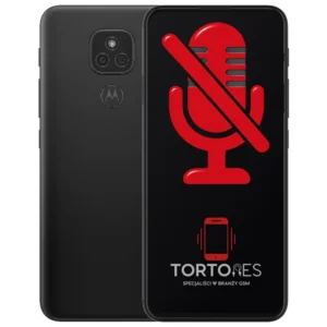 Motorola Moto E7 Plus z symbolem mikrofonu - naprawa mikrofonu