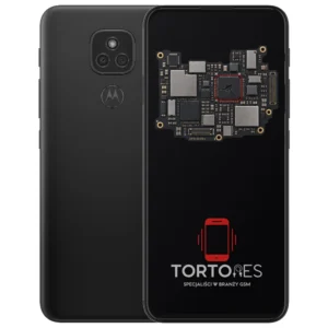 Motorola Moto E7 Plus z ilustracją płyty głównej - naprawa płyty głównej