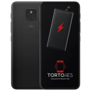 Motorola Moto E7 Plus z ilustracją baterii - wymiana baterii