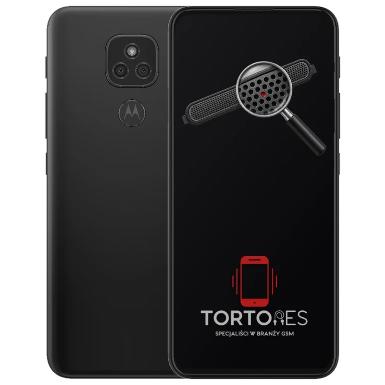 Motorola Moto E7 Plus z symbolem głośnika rozmów - wymiana głośnika rozmów
