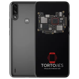 Motorola Moto E7 Power z ilustracją płyty głównej - naprawa płyty głównej