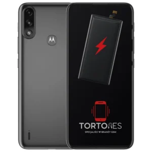 Motorola Moto E7 Power z ilustracją baterii - wymiana baterii