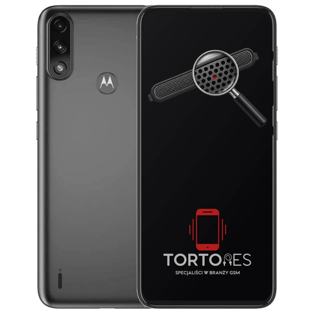 Motorola Moto E7 Power z symbolem głośnika rozmów - wymiana głośnika rozmów