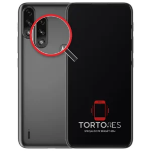 Motorola Moto E7 Power z lupą na tylnych aparatach - wymiana tylnej kamery