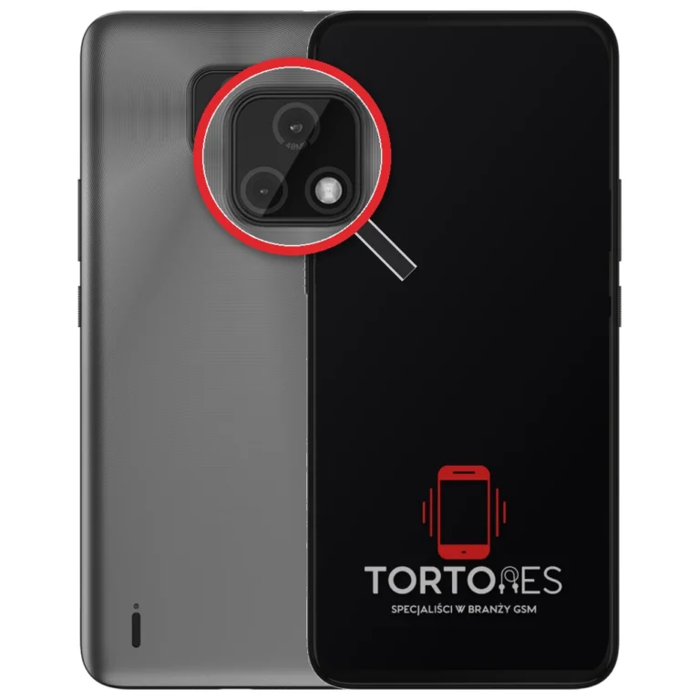 Motorola Moto E7 z lupą na tylnych aparatach - wymiana tylnej kamery