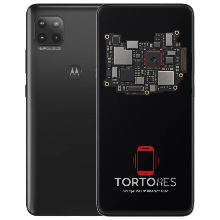 Motorola Moto G 5G (2020) z ilustracją płyty głównej - naprawa płyty głównej