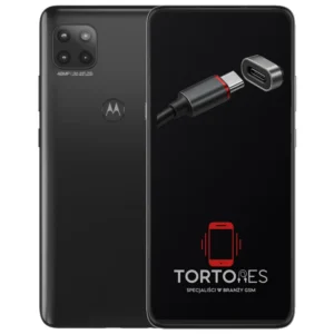 Motorola Moto G 5G (2020) z ilustracją złącza ładowania - naprawa złącza ładowania