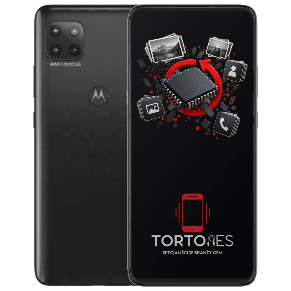 Motorola Moto G 5G (2020) z ilustracją odzyskiwania danych - odzyskiwanie danych
