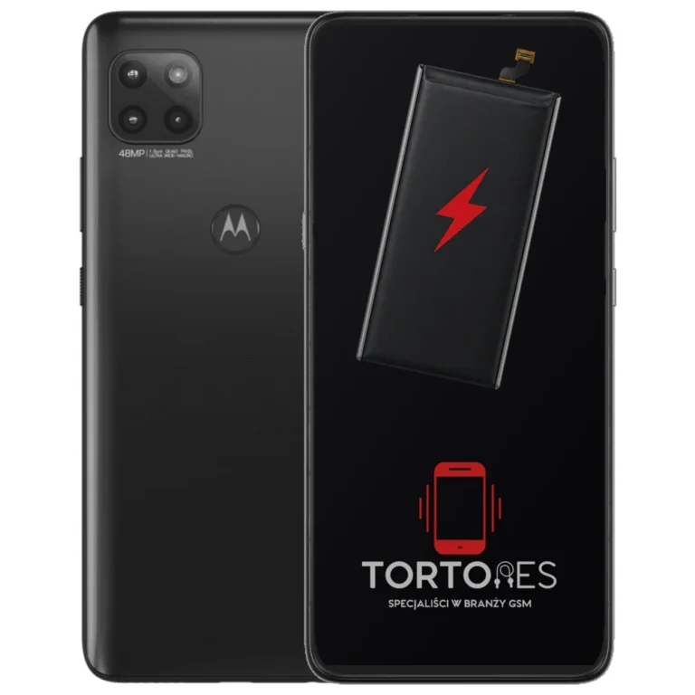 Motorola Moto G 5G (2020) z ilustracją baterii - wymiana baterii