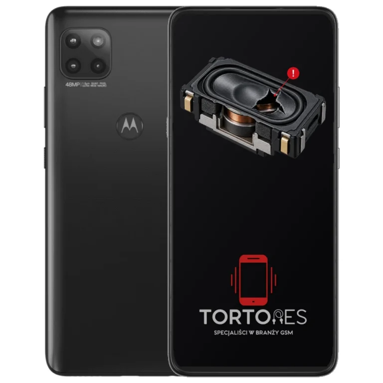 Motorola Moto G 5G (2020) z symbolem głośnika multimedialnego - wymiana głośnika multimedialnego