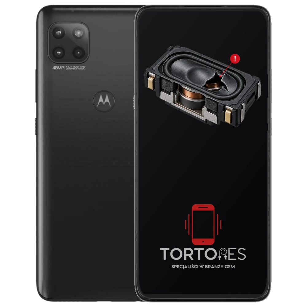 Motorola Moto G 5G (2020) z symbolem głośnika multimedialnego - wymiana głośnika multimedialnego